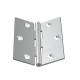 NICKEL PLATED BRASS FLAT HINGE 70x55 ITALY